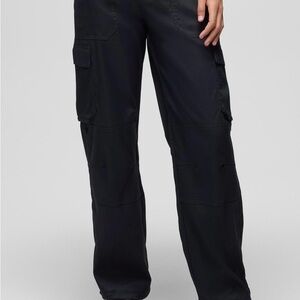 NWT: Prana Stretch Zion  Women's Black Cargo  Pants